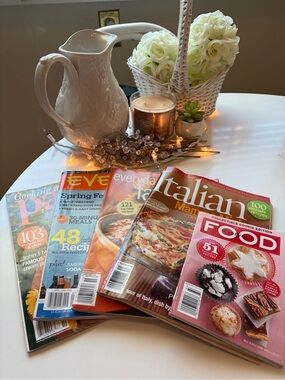Pile of Food Magazines (early 2000’s)